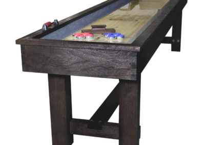 IMPERIAL RENO 9-FT. SHUFFLEBOARD TABLE_ WEATHERED DARK CHESTNUT